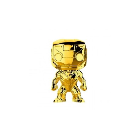 Funko Pop Marvel Ms 10 Iron Man (Chrome)